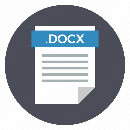 Document, docx, file, format, text, word icon - Download on Iconfinder