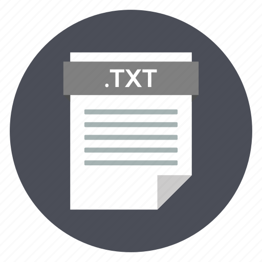 File, format, icon3, text, txt icon - Download on Iconfinder