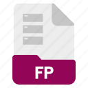 database, document, file, fp