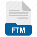 document, file, format, ftm