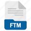 document, file, format, ftm 