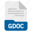 document, file, format, gdoc 