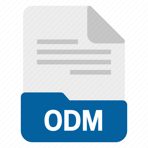 Document, file, format, odm icon - Download on Iconfinder