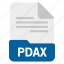 document, file, format, pdax 