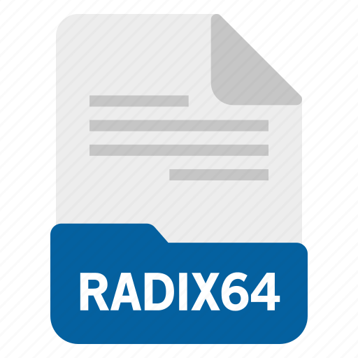 Document, file, format, radix64 icon - Download on Iconfinder
