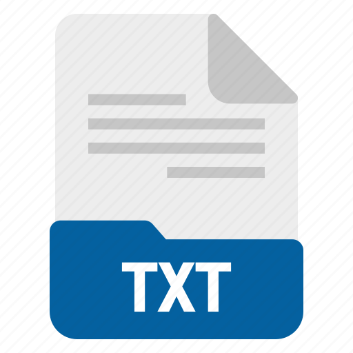 Document, file, format, txt icon - Download on Iconfinder