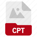 cpt, document, file, format, image