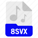 8svx, file, format, music, sound