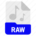 file, format, music, raw file, sound
