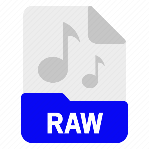 File, format, music, raw file, sound icon - Download on Iconfinder