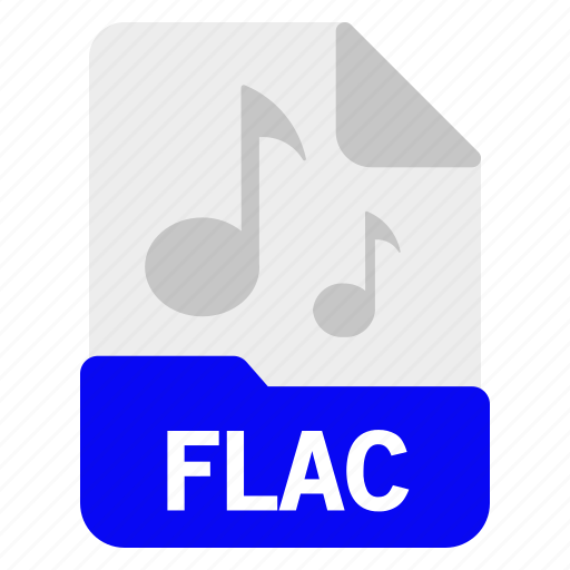 File, flac, format, music, sound icon - Download on Iconfinder