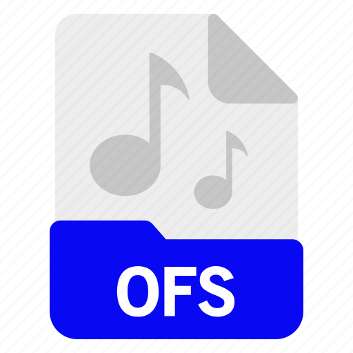 File, format, music, ofs, sound icon - Download on Iconfinder