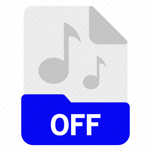 File, format, music, off, sound icon - Download on Iconfinder