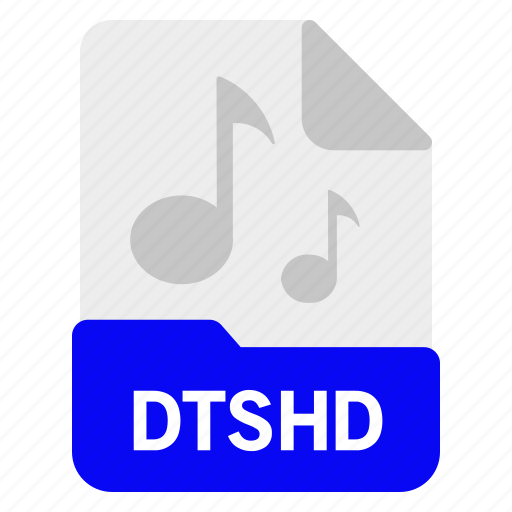 Dtshd, file, format, music, sound icon - Download on Iconfinder