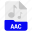 aac, file, format, music, sound 