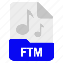 file, format, ftm, music, sound