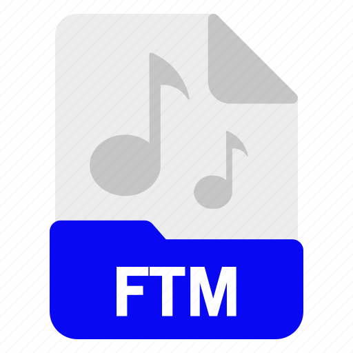 File, format, ftm, music, sound icon - Download on Iconfinder