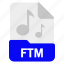 file, format, ftm, music, sound 