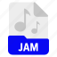file, format, jam, music, sound 