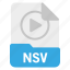 document, file, format, nsv 