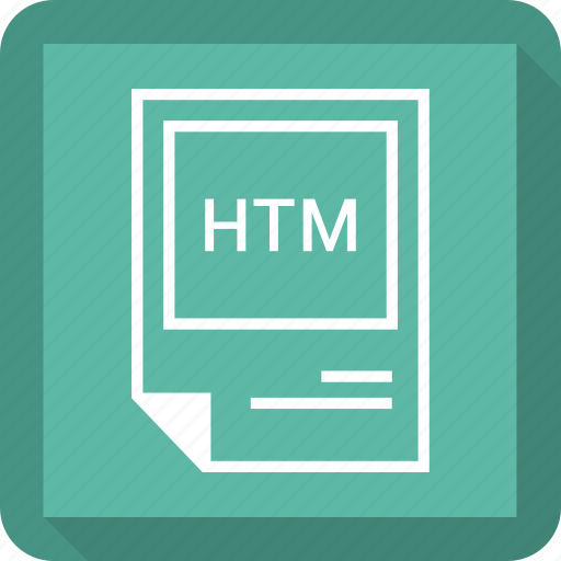 Document, extension, file, format, htm icon - Download on Iconfinder