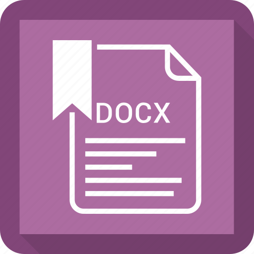 Document, docx, extension, file icon - Download on Iconfinder