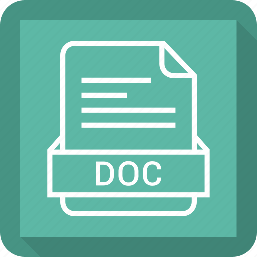 Doc, document, extension, file, format icon - Download on Iconfinder