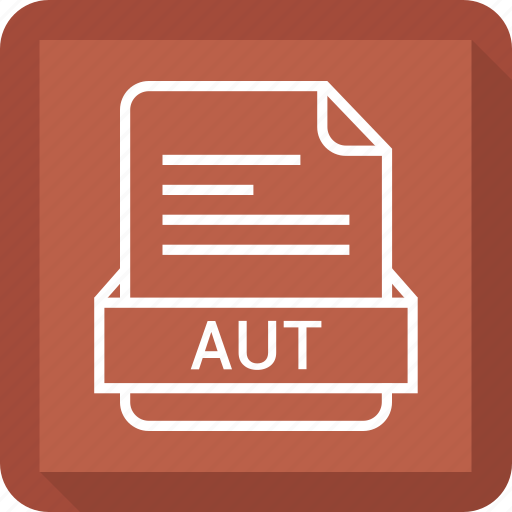 Aut, document, extension, file, format icon - Download on Iconfinder