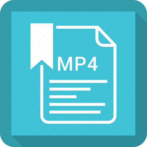 Document, file, mp4, tag icon - Download on Iconfinder
