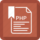 document, file, php, tag
