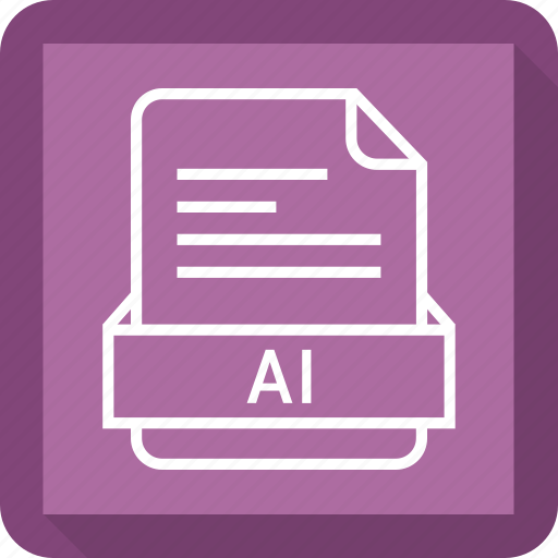 Ai, document, extension, file, format icon - Download on Iconfinder