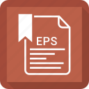document, eps, file, tag