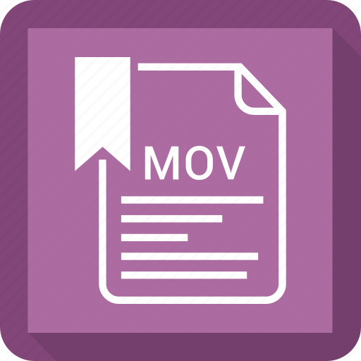 Document, file, mov, tag icon - Download on Iconfinder