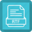 document, extension, file, format, rtf 