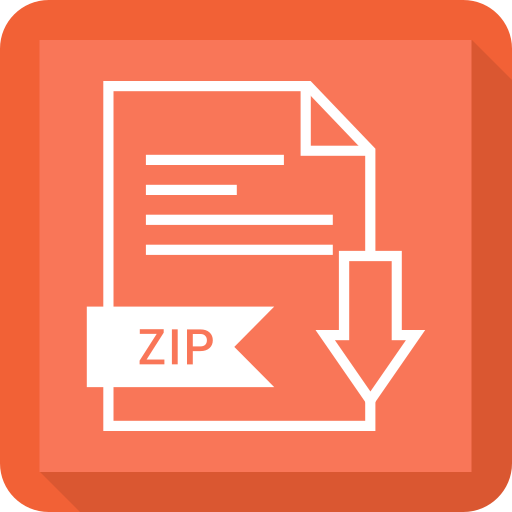 Document, file, format, zip icon - Free download