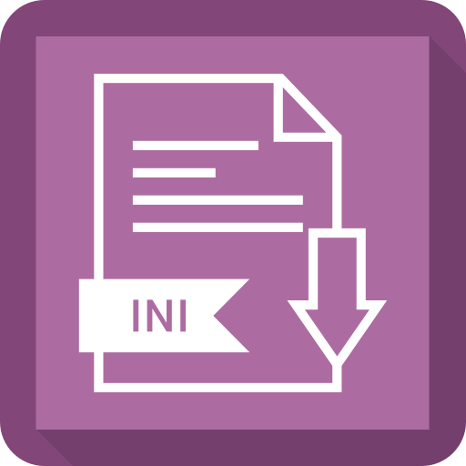Document, extension, file, ini, system icon - Free download