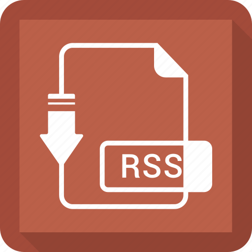 Document, extension, file, format, rss icon - Download on Iconfinder