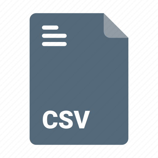 Csv, extension, file, format icon - Download on Iconfinder