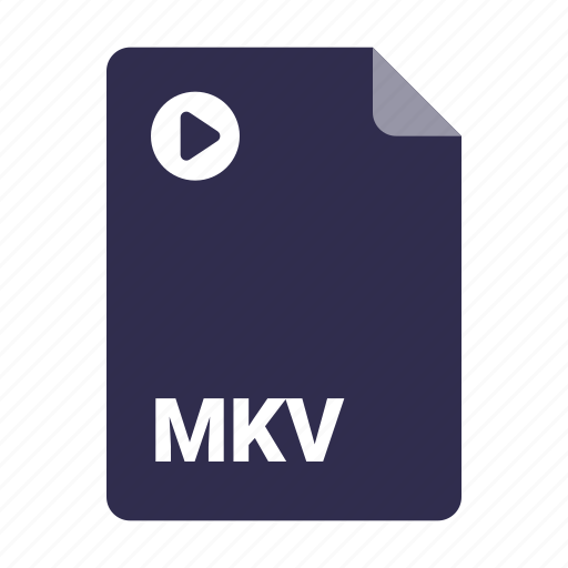 File, file type, format, mkv icon - Download on Iconfinder