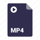 file, file type, format, mp4