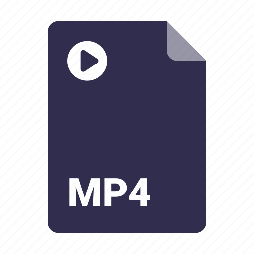 File, file type, format, mp4 icon - Download on Iconfinder