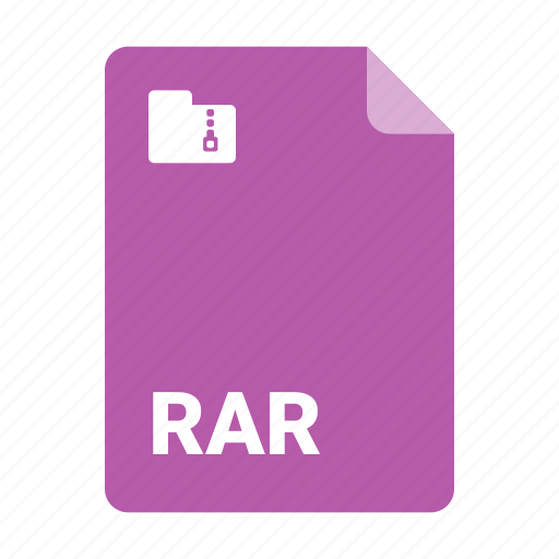 Extension, file, format, rar icon - Download on Iconfinder