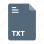 extension, file, format, txt 