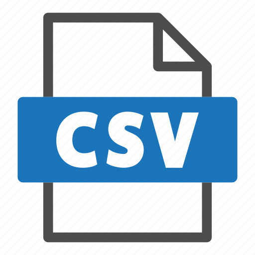 Csv, document, file, file format, format, interface icon - Download on Iconfinder