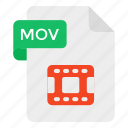 file format, filetype, file extension, mov file, movie file 