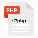 file format, filetype, file extension, php file, php format 