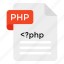 file format, filetype, file extension, php file, php format 