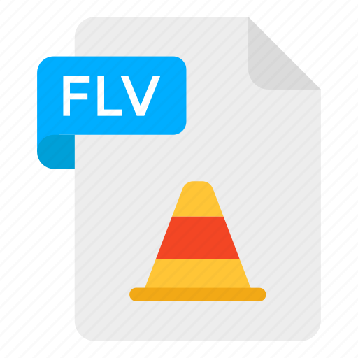 File format, filetype, file extension, flv file, flash video file icon - Download on Iconfinder