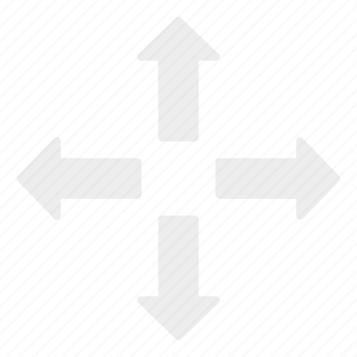 Four directional arrows, combo arrows, four corner arrows, navigational arrows, pointing arrows icon - Download on Iconfinder