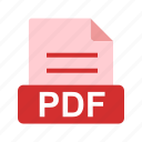 document, extension, file, file format, pdf